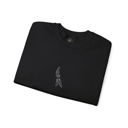 Angel Wings Unisex Sweatshirt - Cozy Oversized Crewneck, Casual Fall Fashion, Unique Gift for Him/Her, Street Style, Graphic Apparel