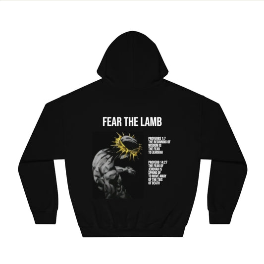 Fear the Lamb Unisex DryBlend® Hooded Sweatshirt